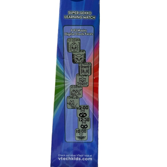 PJ MASKS Owl Glider Gekko Mobile Cat Car & vtech Super Gecko Learning Watch - Picture 5 of 7